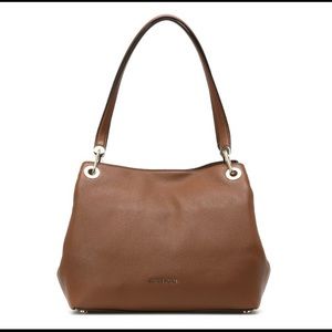 Michael Kors Raven Large Leather Shoulder Bag